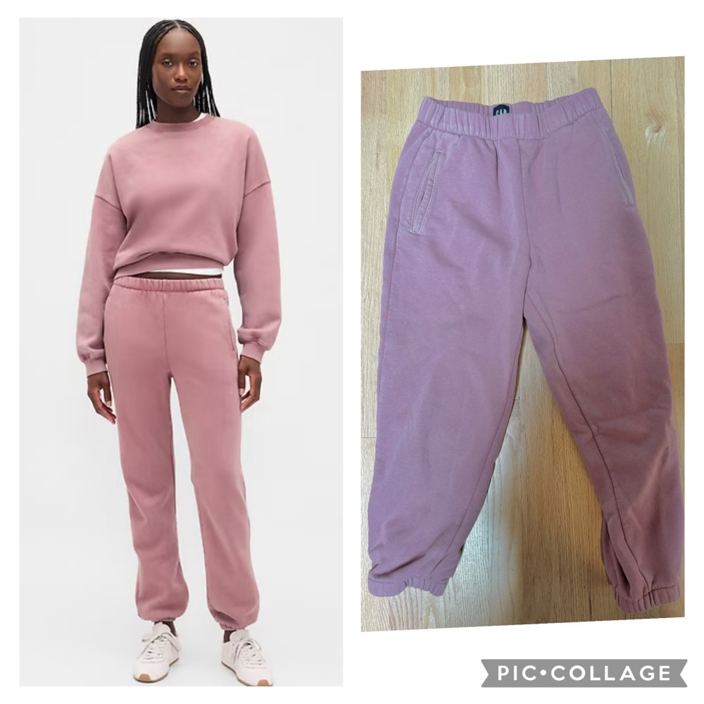 Bundle Set for $22! 👯‍♀️ GAP Vintage Soft High Rise Boyfriend Joggers Petite